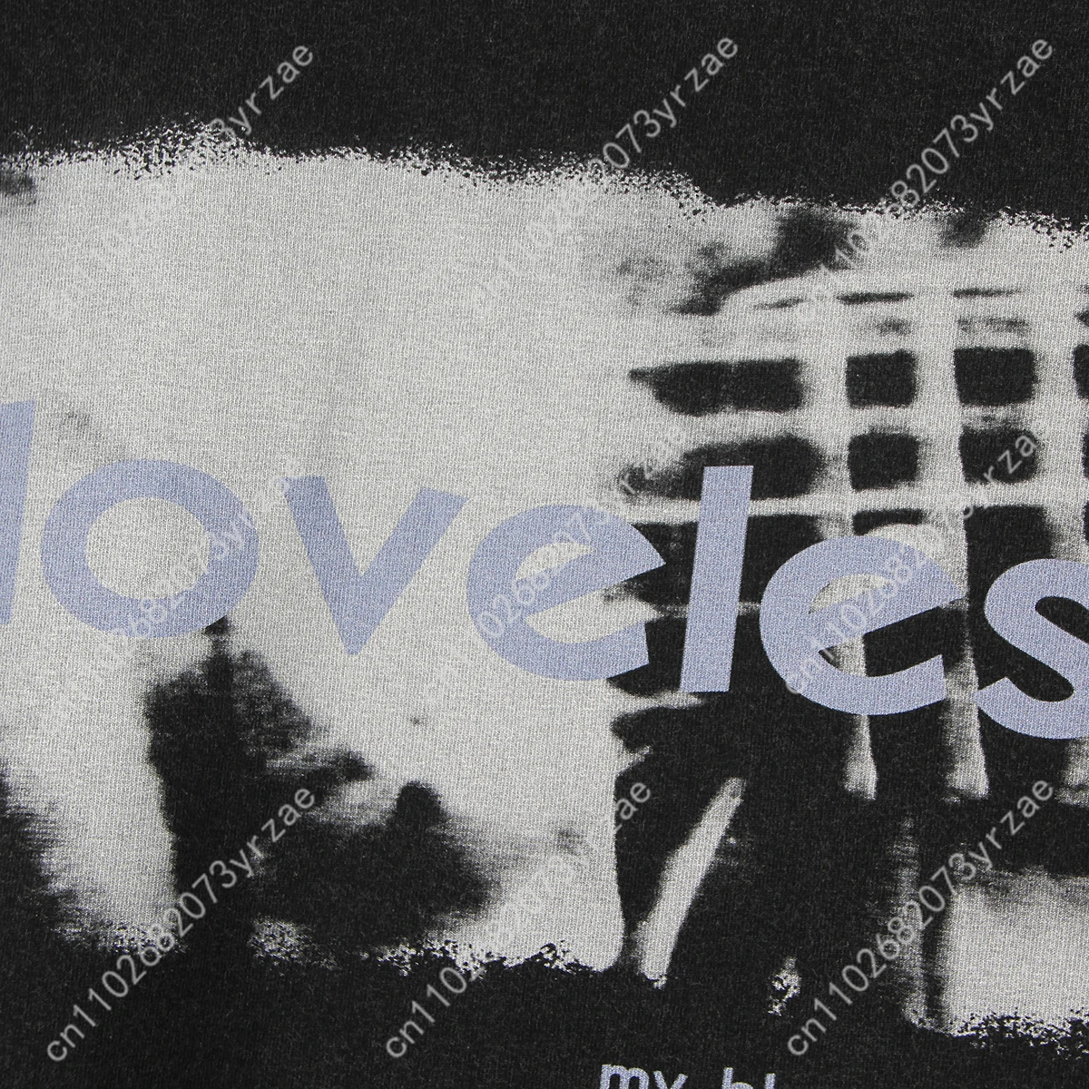 Koszulka My Bloody Valentine Loveless Retro Wash Męska Damska Wysokiej Jakości Bawełna Krótki Rękaw Miękka Oddychająca Koszulka Vintage