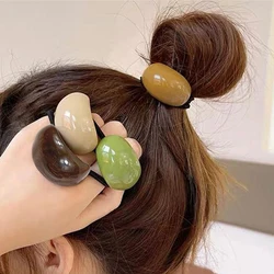 Modigirl-Bandes élastiques pour cheveux pour femmes et filles, accessoires de mode coréenne, vêtements de sauna, porte-queue de cheval, chouchou, nouveau, 2024