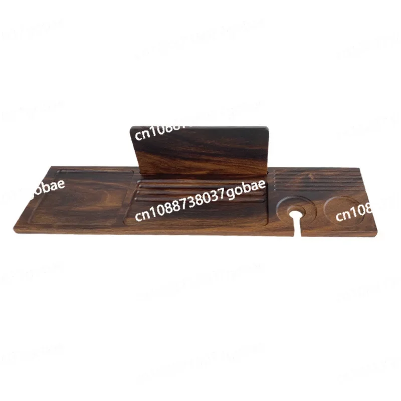 

Walnut Bath Rack Bath Accessories Wooden Rectangle Shelves Home Toilet Bathroom Bath Tray Rack