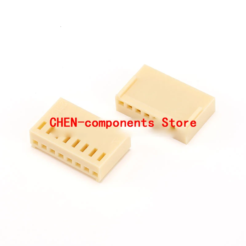 20Pcs KF2510 Connector 2.54Mm Plug Rubber Shell 2 P/3P/4P/5P/6P/7P--12 Pin KF2510 Connector Haakse Pin Header