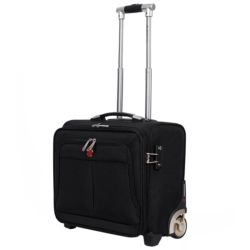 2024 Waterproof and Wear-resistant Carry-on Suitcase Suitcase Lockbox Business Spinner Wheel Oxford Cloth Portable