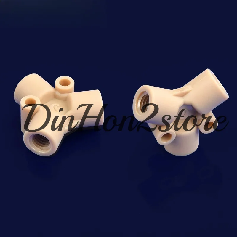 1pcs Suitable for PEEK Y Tee Fitting 1/4-28 UNF Thread Joint 10-32 UNF Screw Connector Moisturizing Internal Thread Adapter