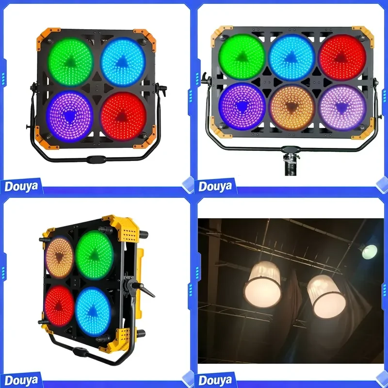 Professional Adudio Video Equipment 750W CRI 97 Crmx Lumenradio Movie Shooting Broadcast Rgb Light for Photographi