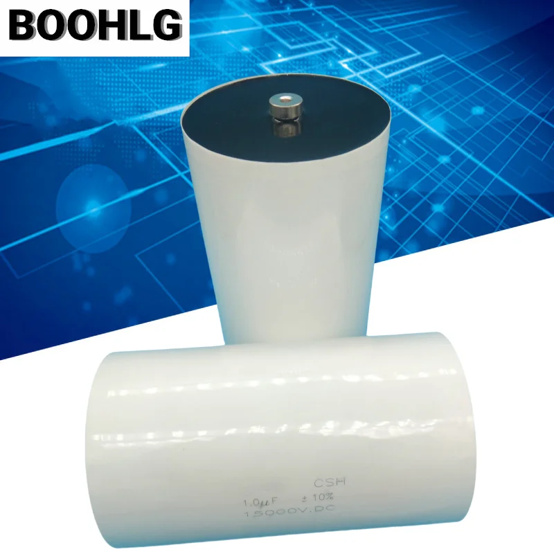1 Uds. Condensador de película inductivo y sin polaridad de alto voltaje 1,0 UF 105 15000V 15KV 94X160MM
