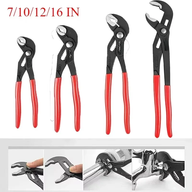 

Adjustable pliers Eagle Beak Wrench groove joint Pipe Pliers Multifunction Spanner Press Clamp Large Opening Household Hand Tool