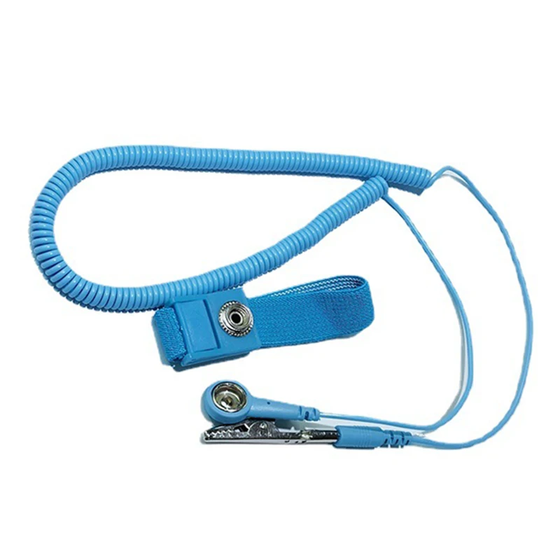 Anti Static Wrist Strap Clip Discharge Grounding Prevent Static Shock for Sensitive   Electronics Repair Tools