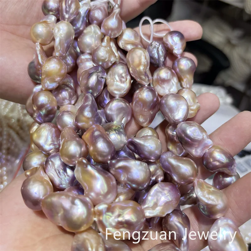 AAA Fish Tail Shape Natural Fresh water Baroque Pearl Bead for Jewelry Making DIY Necklace Bracelet Earring Accessories Gift