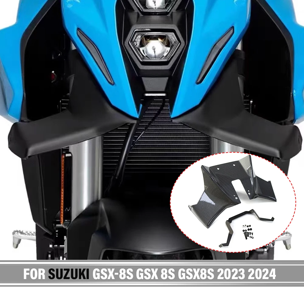 

Новинка для SUZUKI GSX-8S GSX 8S GSX8S 2023 2024 мотоциклетный GSX 8S 2024 голой передний спойлер Winglet Aerodynamic комплект крыла Спойлер