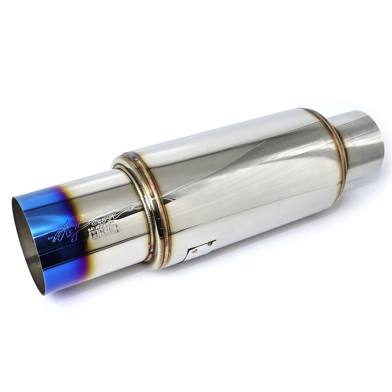 

High Quality Universal Stainless Steel Car Exhaust Pipe Muffler Tail Pipe weld joint O.D 2/2.5/3inch Outlet 3.5inch