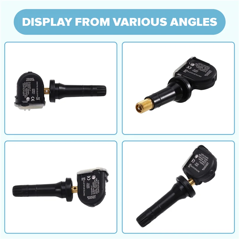 Reifendrucküberwachungssensor 433 MHz TPMS 13540602 für Cadillac CT6 XT5 Malibu GMC Terrain Opel Antara Viva Buick Enclave
