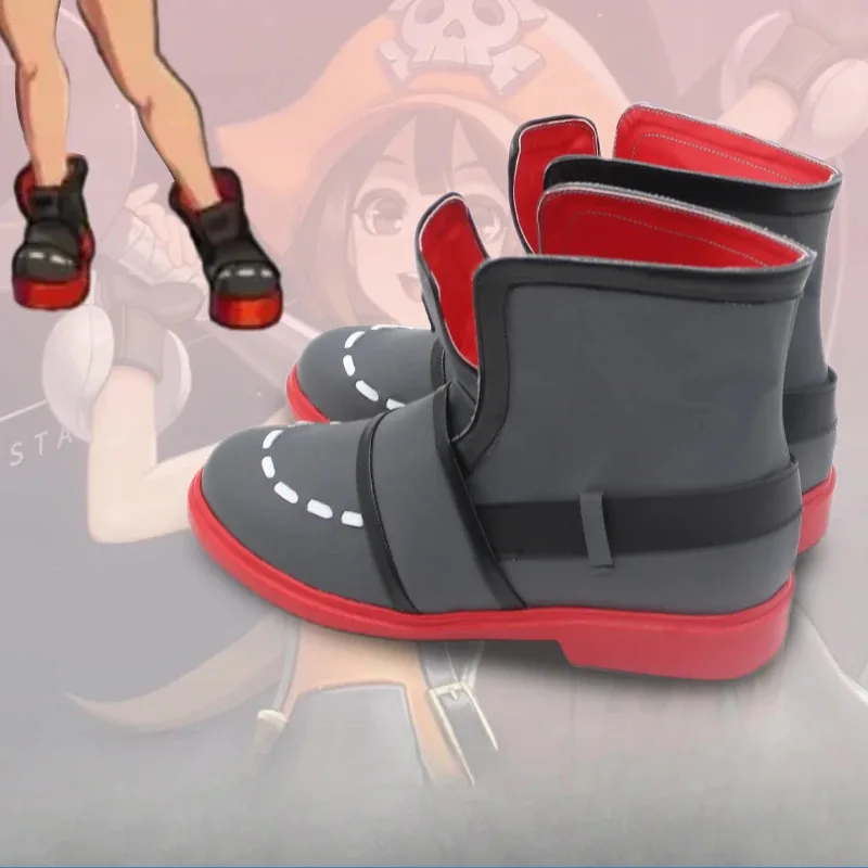 2025 11 Anime Guilty Gear May Cosplay zapatos accesorios de Halloween hechos a medida