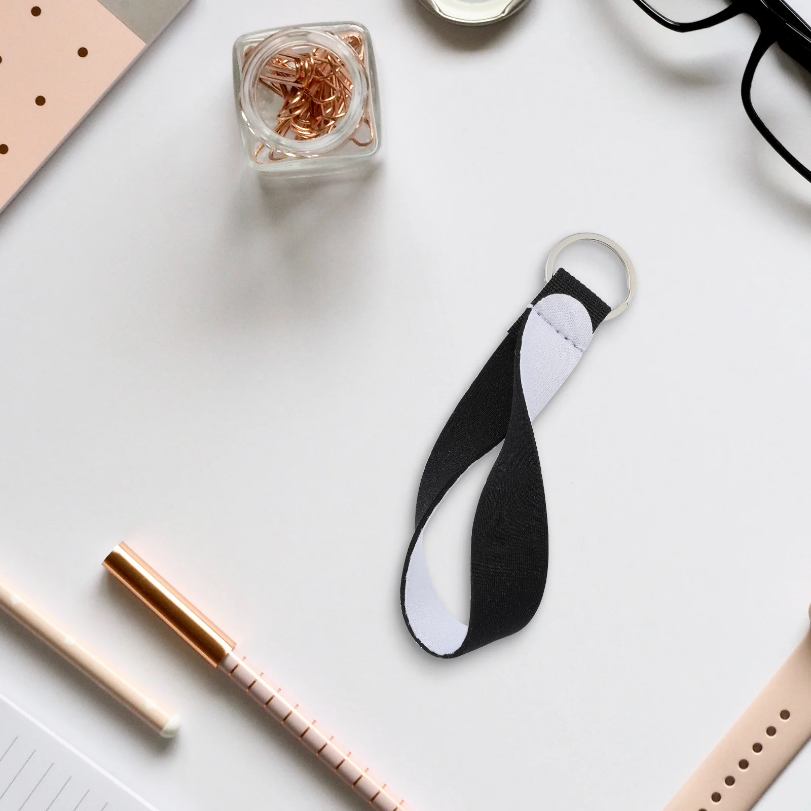 

10 шт., пустой сублимационный ремешок на запястье, ремешок на запястье, сделай сам, сублимационный брелок для печати, браслет для передачи тепла