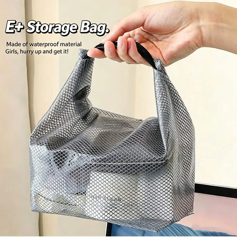 

Homefish Waterproof Storage Bag – Large Capacity Drawstring Bag for Fitness Clothing Swimming Gear Bathroom & Outdoor Toiletries