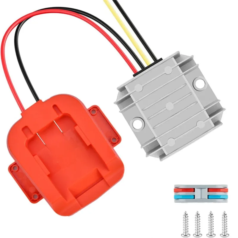 B97A-For BLACK+ DECKER Battery Power Wheel Compatible 20V-12V Step-Down Converter Adapte 10A 120W Inverter Buck Module