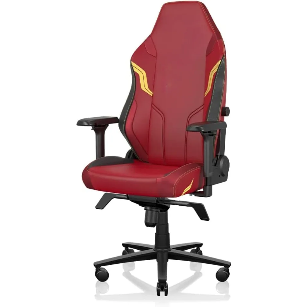 

Computer Chair - Reclining, Ergonomic & Comfortable with 4D Armrests, Magnetic Head Pillow & 4-Way Lumbar Support, Gaming Chair