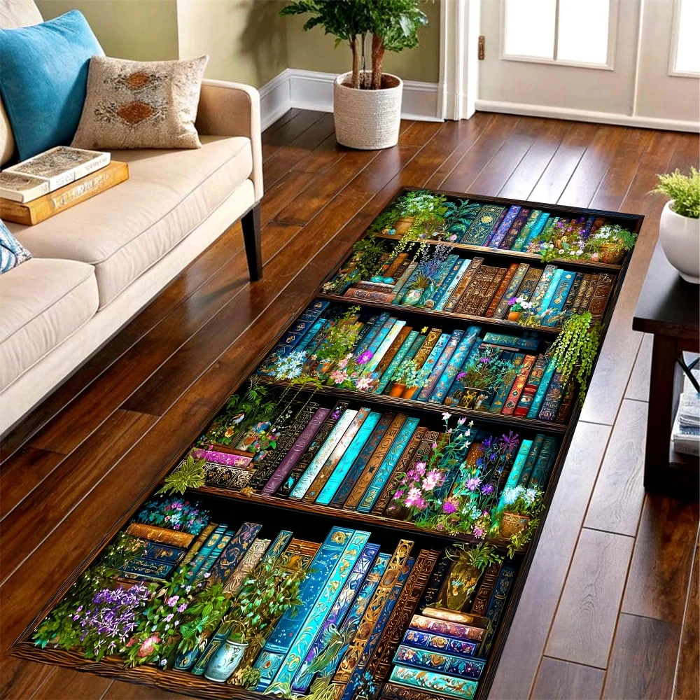 Commercial Book Printing Machines - Karpet Panjang untuk Rak Buku Vintage,
