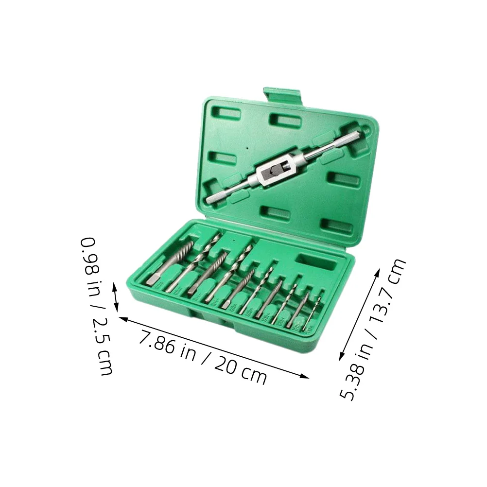 Zestaw do wykręcania śrub uszkodzonych, wykrętak do śrub uszkodzonych, wytrzymały, zakres 3mm-10mm, dla majsterkowiczów i profesjonalistów.