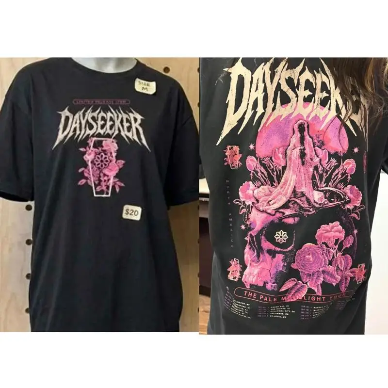 Dayseeker The Pale Moonlight Tour 2026 Graphic T-Shirt