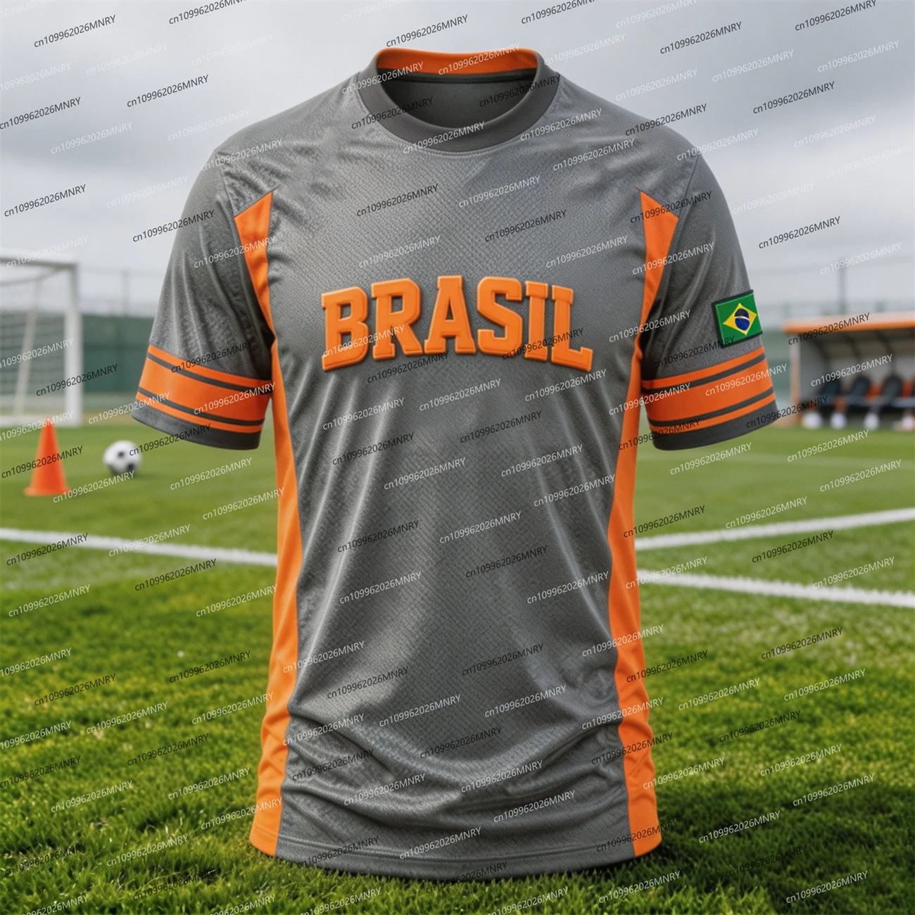 2026 Brazil Jersey National Flag Funny Men Jersey 3D Pattern Woman Short Sleeve Tee Outdoor Football Sports Jersey Men clothing