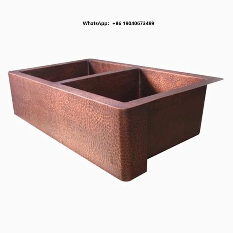 Hammered Copper Sink Cheap Copper Kitchen Sinks   h003