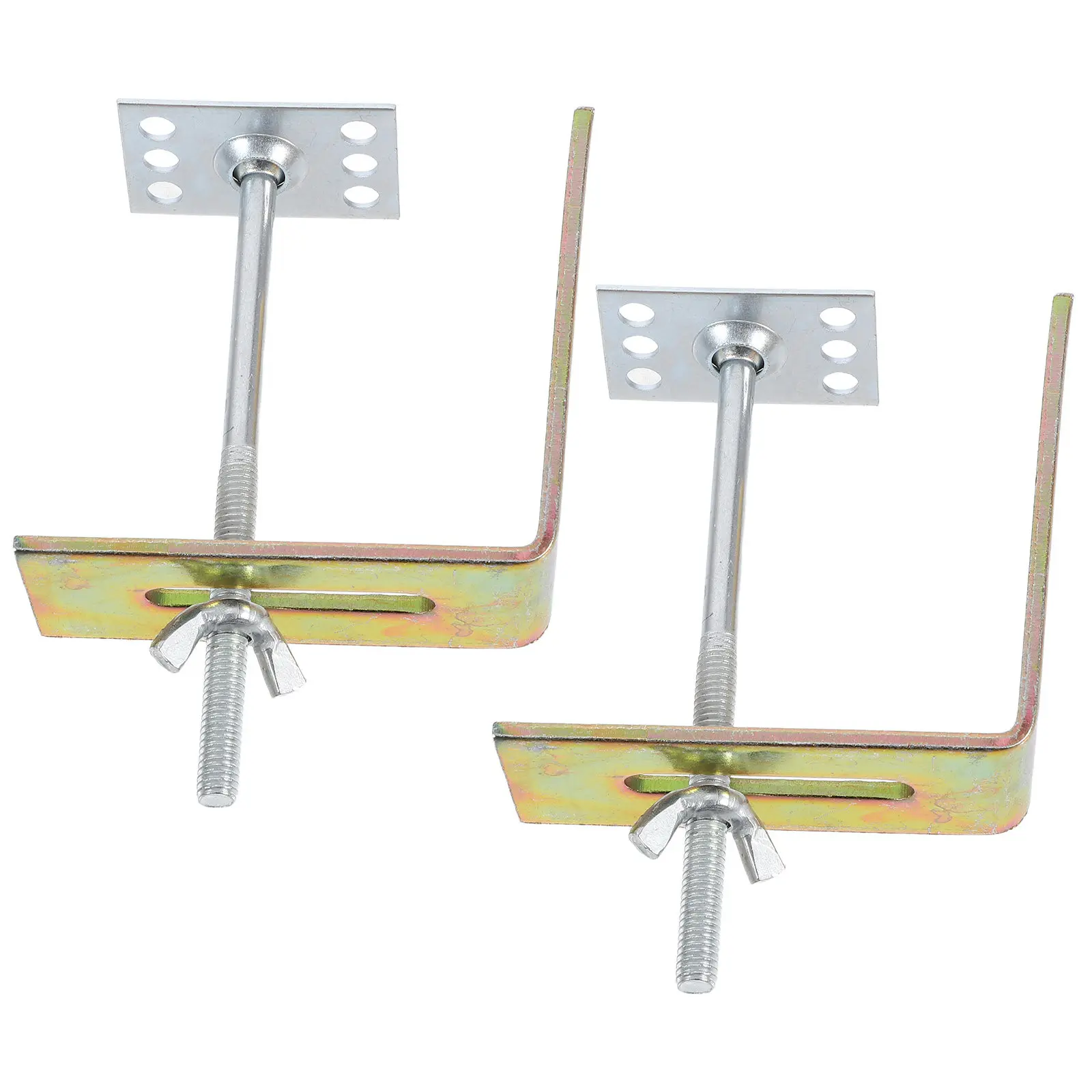 

2Pcs Undermount Sink Brackets Professional Grade Basin Support Clips Prevent Loosening Undermount Sink Mounting Kit DIY Friendly