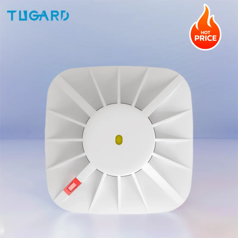 Smoke Detector Independent Sensor Smart Fire Alarm for Home Warehouse Security - Fire Protection Life Saver