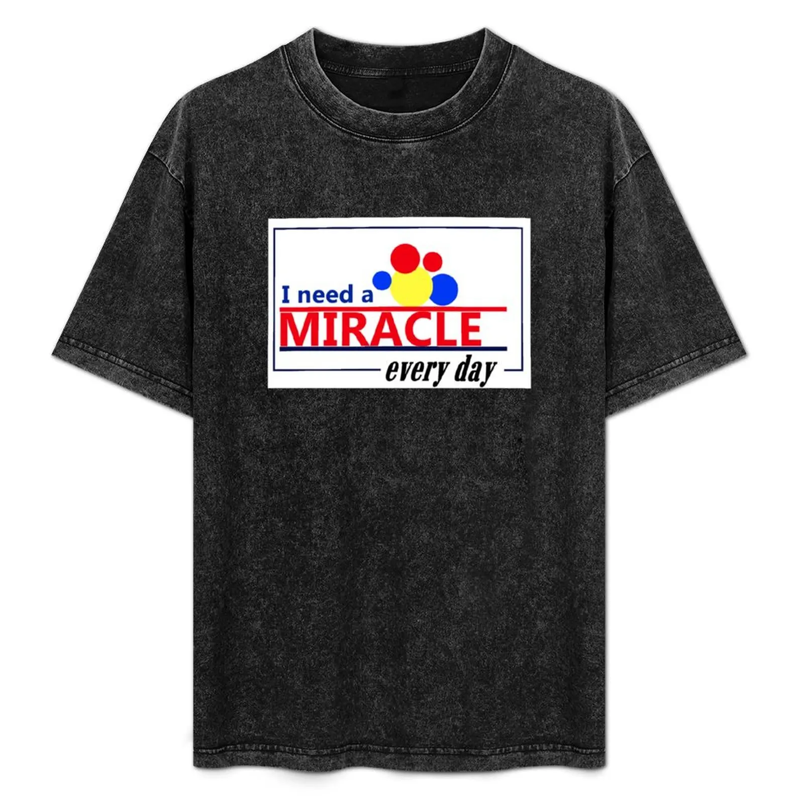 T-shirt Miracle Wonder Bread à manches courtes pour le travail quotidien