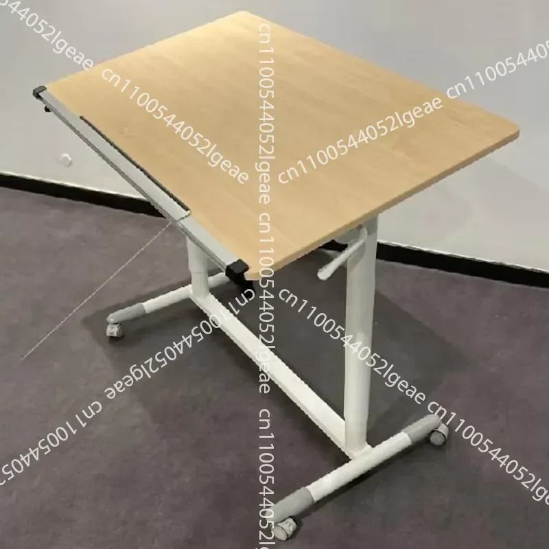 Mobile Standing Table Height Adjustable Standing Table Pneumatic Notebook Computer Desk