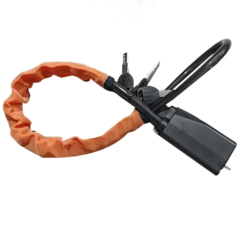 

Автомобильный замок на руль, замок сиденья, аксессуар, оранжевый, автомобильные принадлежности с 2-мя ключами-Y79A