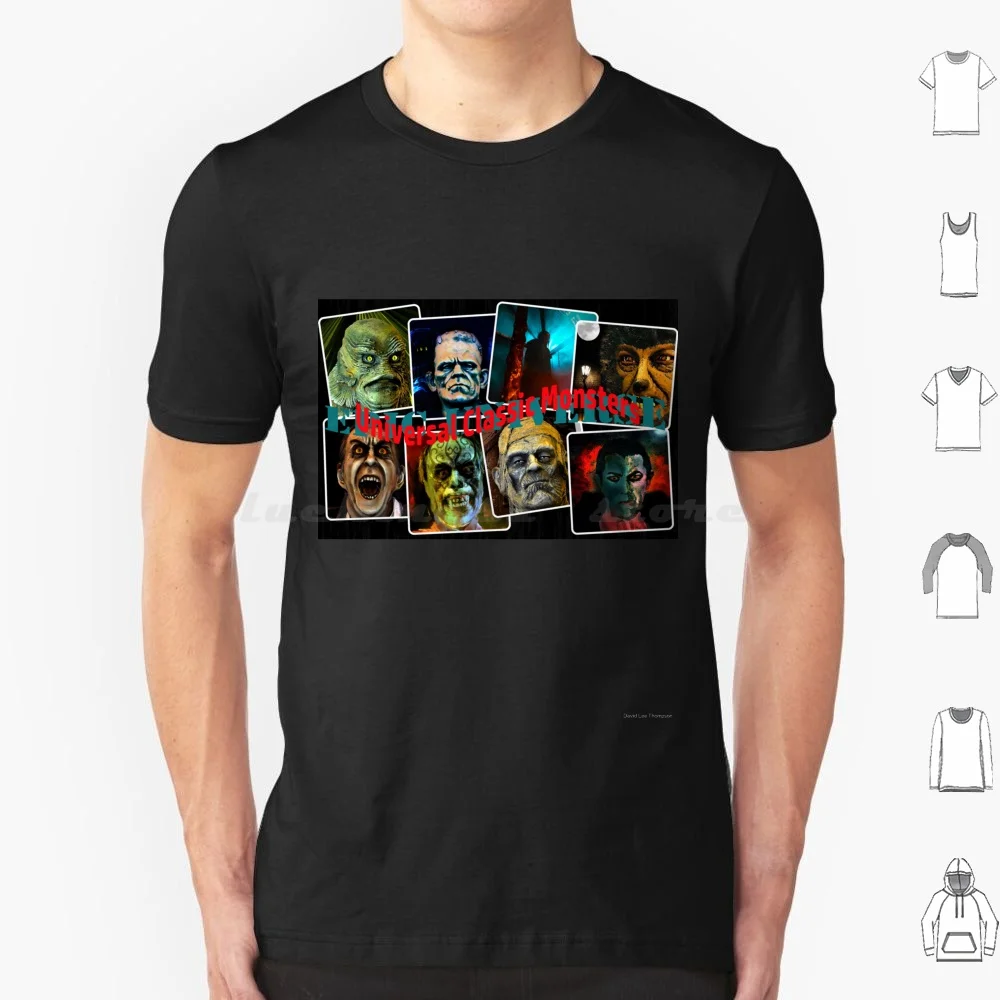Universal Monsters At Epic Universe Design A T Shirt Big Size 100% Cotton Epic Universe Universal Studios Florida Orlando