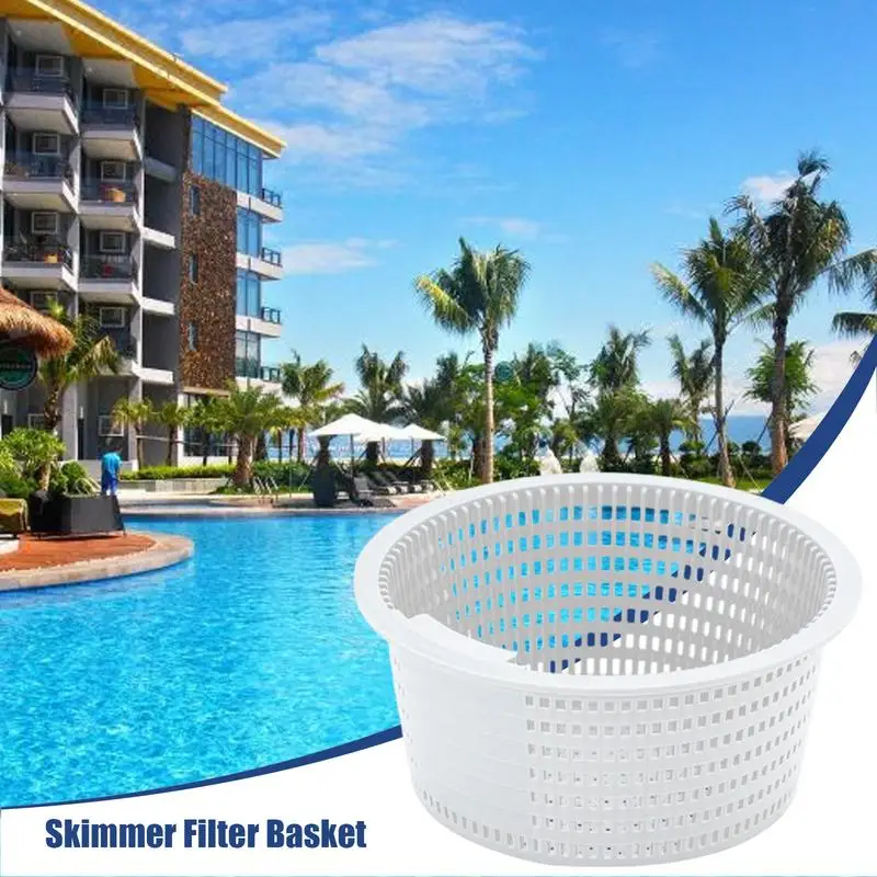 Replacement Skimmer Basket Pool Strainer Basket For Filtering Inground Pool Skimmer Pool Skimmer Basket Replacement Pool Filter