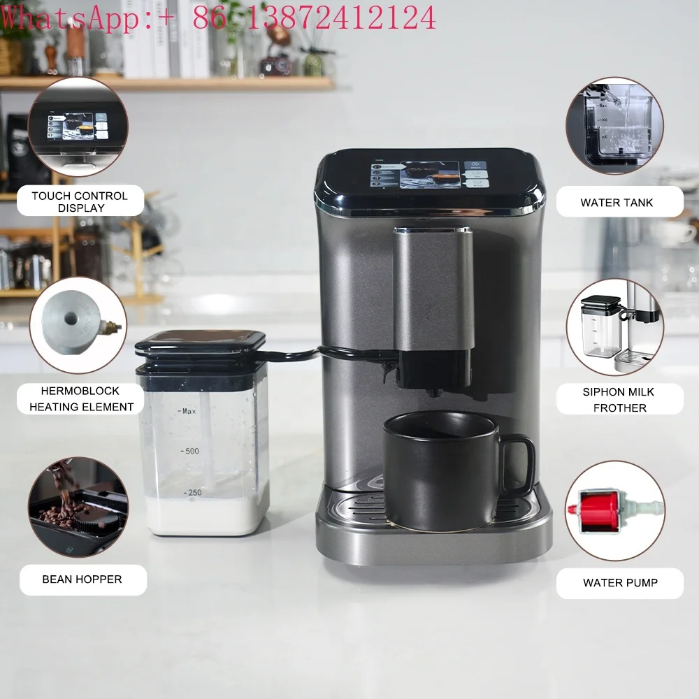 

Top Supply for Affordable Coffee Machine Expresso Espresso High Quality Automatic Coffee Maker With Grinder Machine