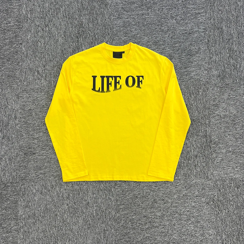 

SY-56 Unisex Cotton Long Sleeve Tee Jogger T-shirt Hoodie Top Tracksuit - Comfortable Men Women Clothing