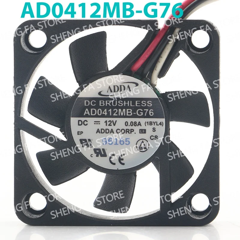 speed CPU measurement ball bearing switch Silent AD0412MB-G76 ADDA 5V 24V 48V DC12V 0.08A AC EC 4010 40X40X10MM 4CM cooling fan
