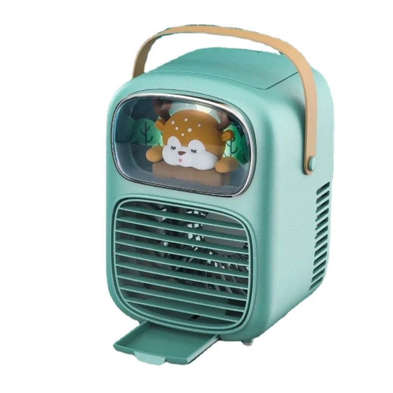 

Cooling Small Air Conditioner Small Fans Student Dormitory Water-cooled Cooling Electric Fan Rechargeable Humidifier