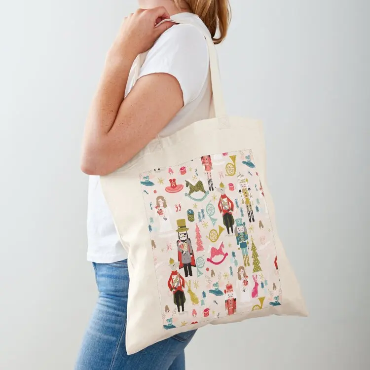 The Nutcracker - Beige by Andrea Lauren Tote Bag hand bags cute tote bag tote bag men's