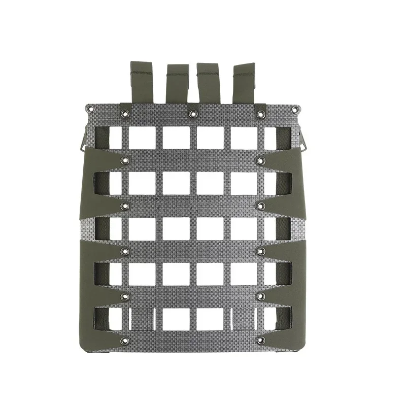 

Plate Carrier Back Panel MOLLE Zipper Kit for FERRO Style FCPC V5 Airsoft Hunting Vest Lightweight Holder Expand Gear