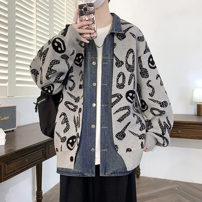 Fashion Men's Knit … - image