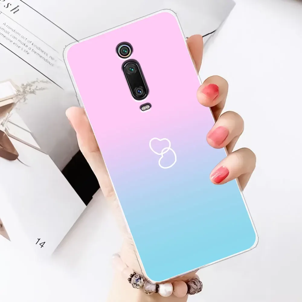 For Xiaomi Mi 9T Redmi K20 Case Mi9T Pro Silicone Fashion Painted Soft Phone Case For Xiaomi Mi 9T Pro Bumper K20 Pro Cover