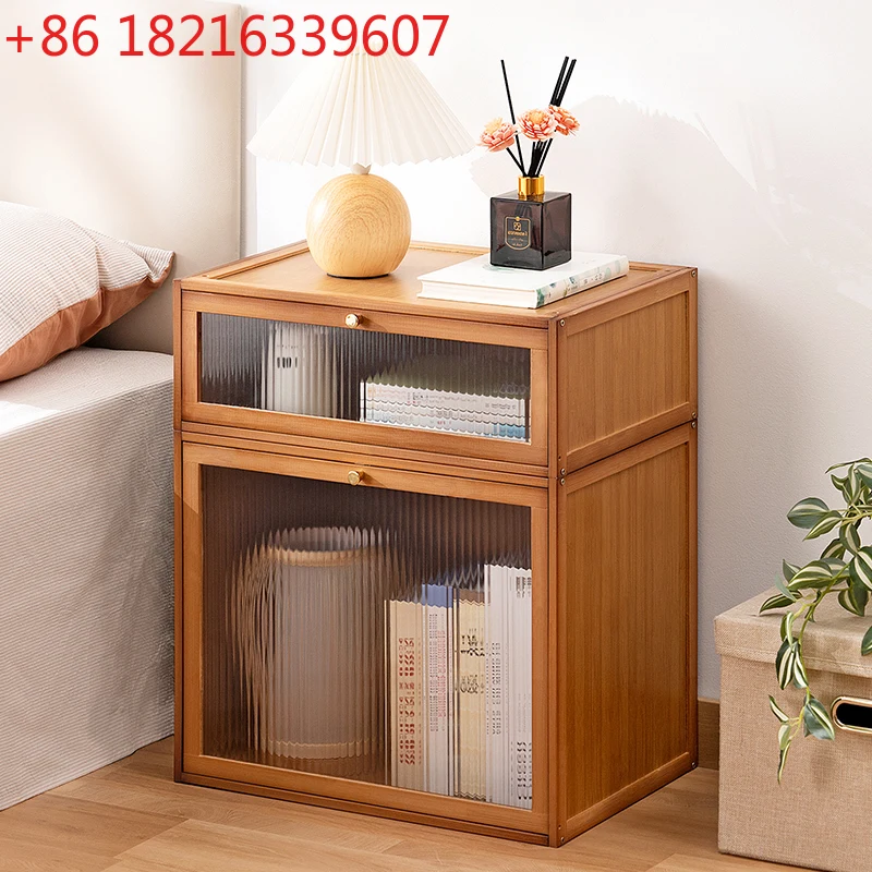 

TAOP Modern Solid Wood Storage Cabinet Can Be Used Bedside Cabinets Home Dust-proof Children's Bookcases Desktop Storage Boxes
