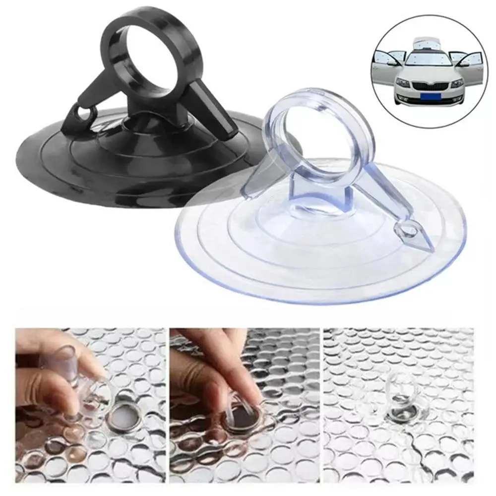 4.5cm Sun Gear Suction Cup Glass Suction Cups For Car Sun Protection Sunshade Gear Suction Cups Swallowtail Sun Gear Suction Cup