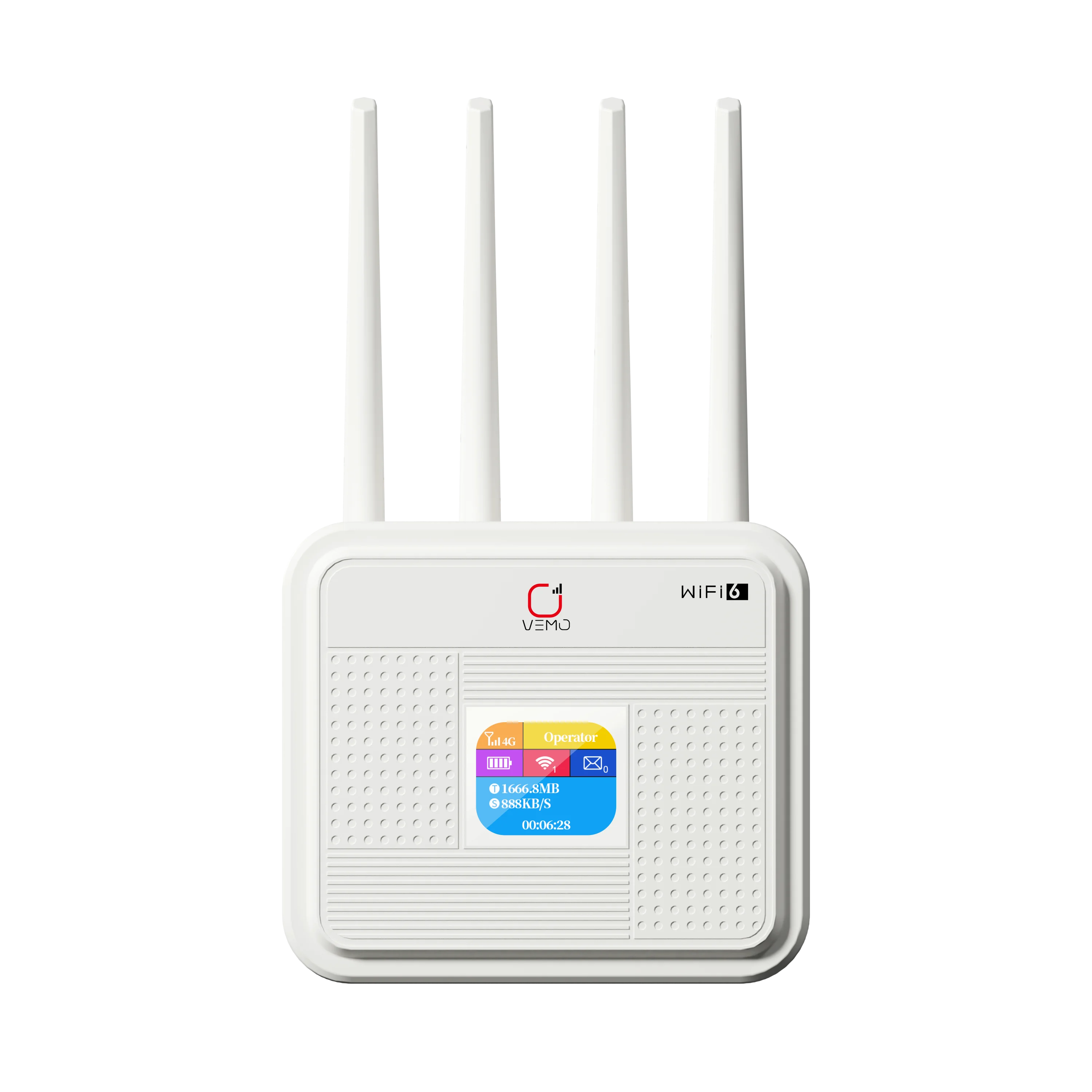 B312 4g Unlocked Hotspot Wifi Router Outdoor for Commercial Purpose 4500mah Battery Outdoor 4g Router