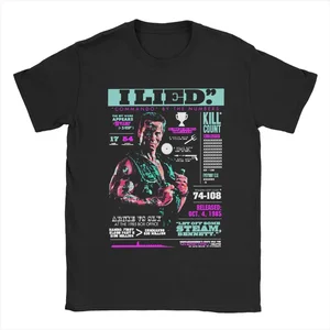 أرنولد شوارزنيجر السيد أولمبيا رجالي تي شيرت أسود أزياء يا الرقبة تي شيرت أزياء قصيرة الأكمام رجل تي شيرت رجالي أعلى 6 مبيعات جاكيت مستر أولمبيا - رقم 1