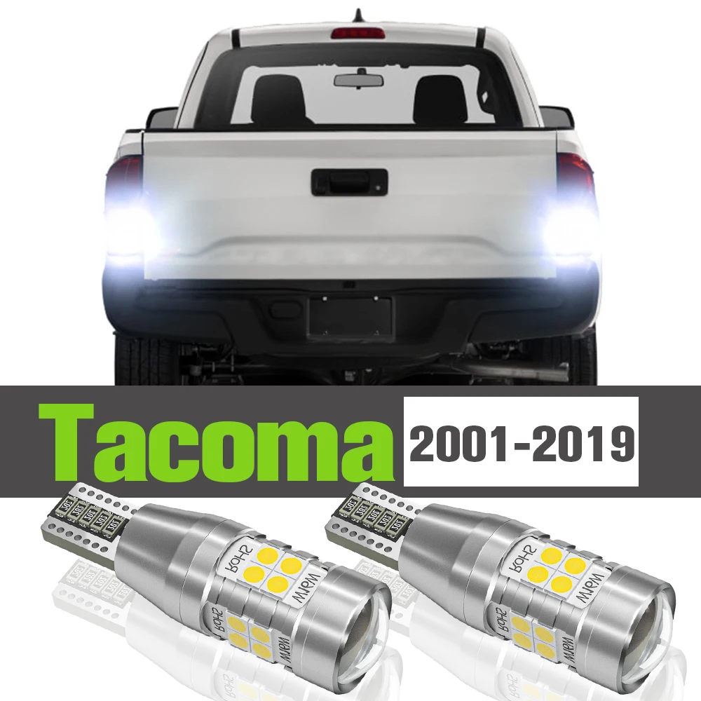 

2x LED Reverse Light Accessories Backup Lamp For Toyota Tacoma 2001-2019 2008 2009 2010 2011 2012 2013 2014 2015 2016 2017 2018