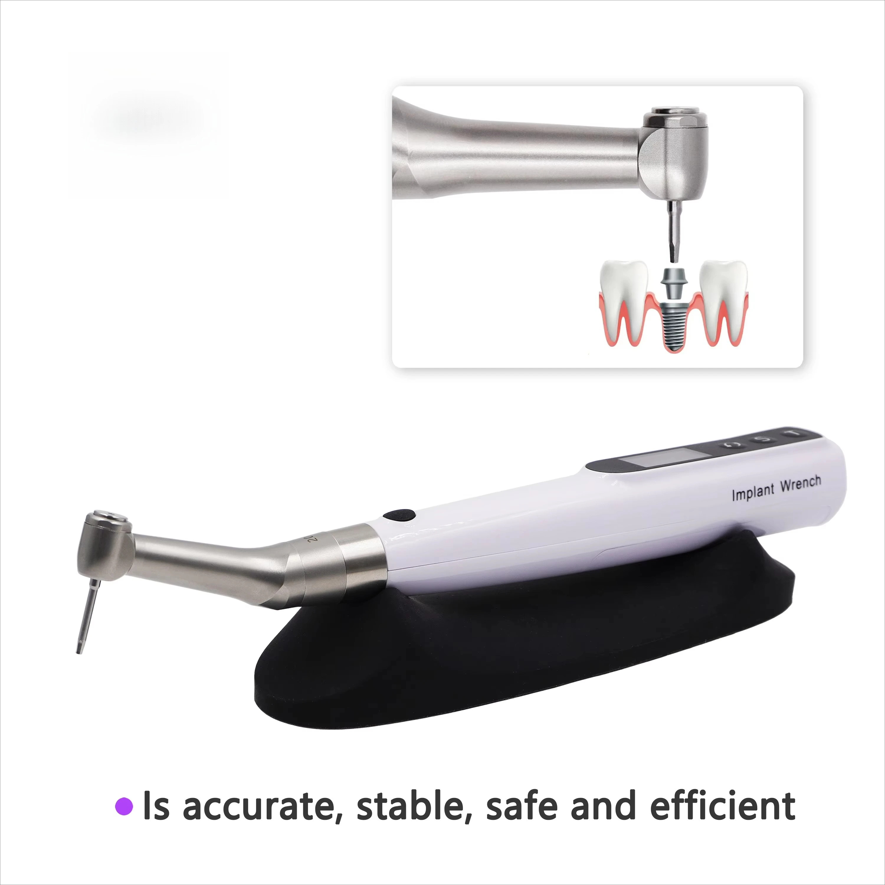 Dental Tools Electric Wireless Torque Wrench 50Ncm Endodontic Treatment