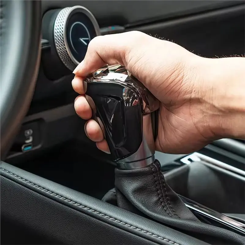 Gear Shift Knob Cover - Non-Slip Luxury Gear Head Accessory For 11Th Gen Accord Civic HRV Breeze Integra Inspire 2023