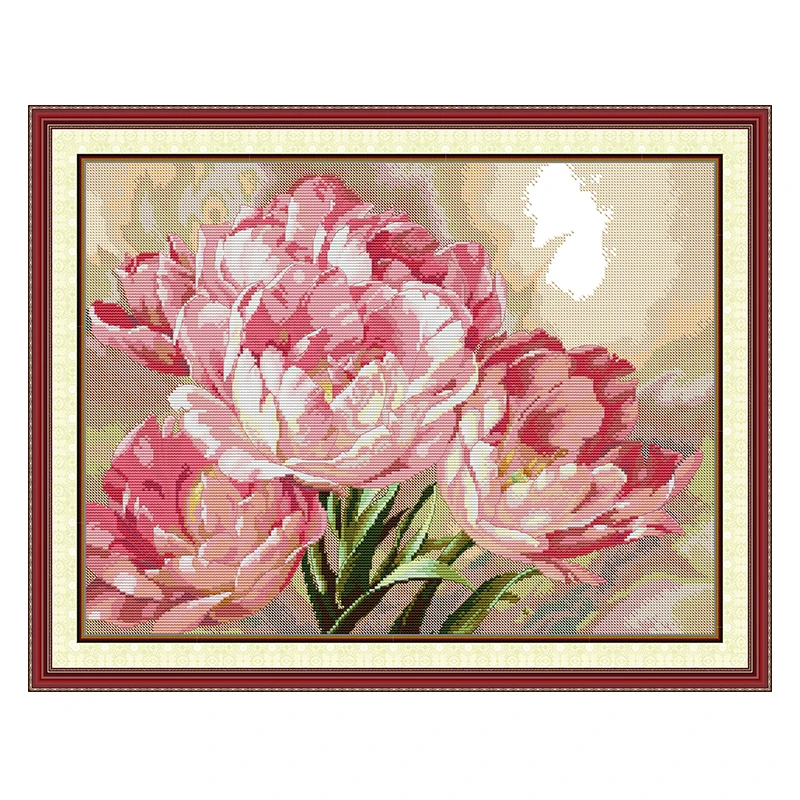 Malus Spectabilis Patterns contati Set punto croce 11CT 14CT 16CT timbrato DMC Kit punto croce ricamo ricamo complementi arredo casa