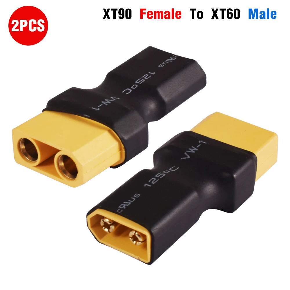 9IMOD 2/4 قطعة التوصيل XT60 XT30 XT90 T-التوصيل ذكر موصل سالب محولات التوصيل مستوى واحد Adanter التوصيل لا أسلاك RC يبو البطارية