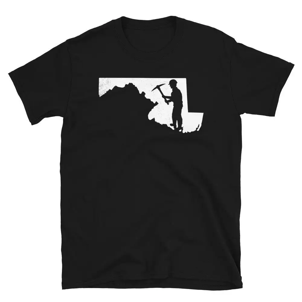 Maryland Coal Mining T Shirt Miner Coalmining Coalminer s Mines