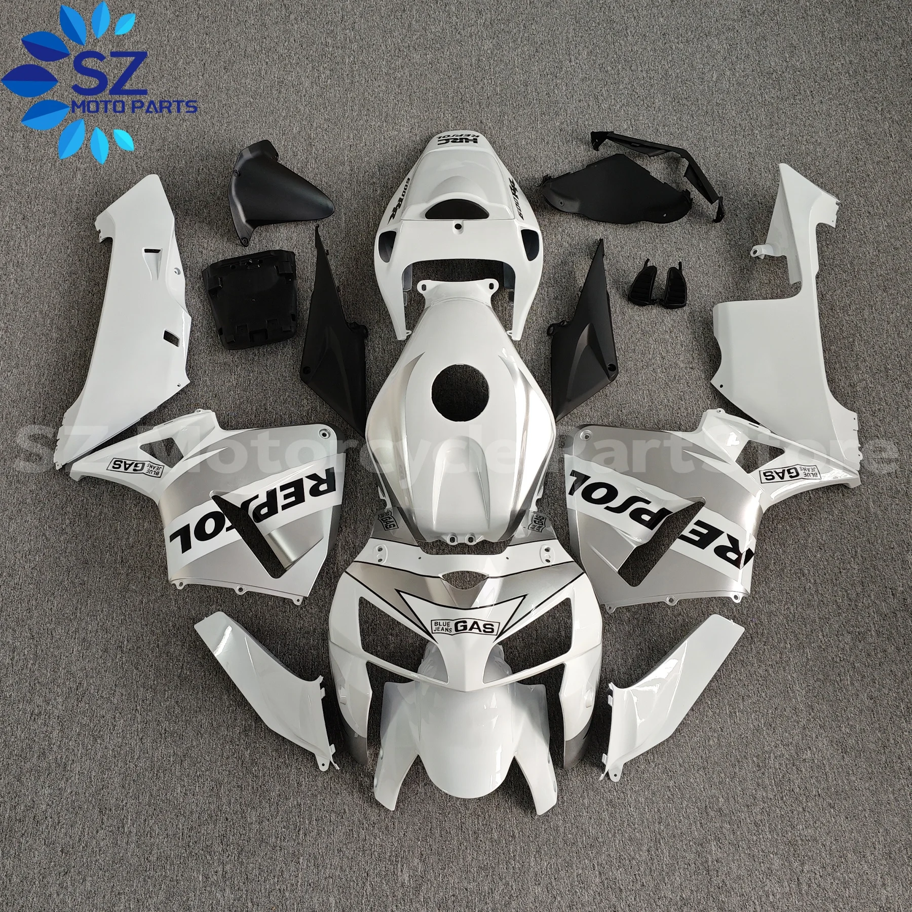 مجموعات هدايا عالية الجودة لهوندا CBR600RR F5 05 06 CBR 600RR CBR600 2005 2006 مجموعة هيكل السيارة حقن